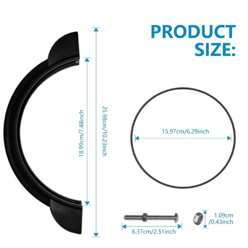 Sand Filter Pump Clamp Collar Rings Flange Valves Clamp Pool Maintenance Set Repair Part Suitable for 11380 Model