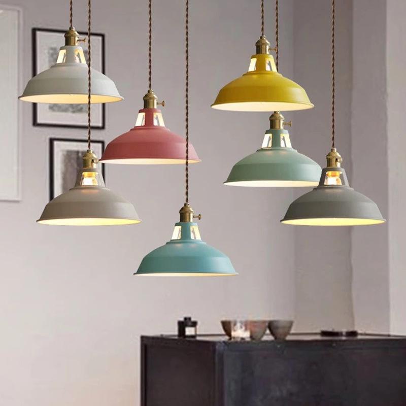 Nordic Modern Pendant Light - Macaron Style for Restaurants, Cafes, Bars, and Bedrooms
