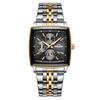 Men's Luxury Quartz Watch: Waterproof, Calendar, Luminous with Stainless Steel Band