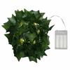 Battery Powered Imitation Leaf  String Light Green Leaf Artificial Leaf Lights  Party Decoration