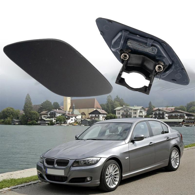 1 Pair Coupe Headlight Washer Cover Cap Flap Bumper Trim for BMW 3 Series E92/E93 2006-2010 61677171659 61677171660
