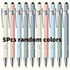 Xiaomi Metal-sprayed Ballpoint Pen Aluminum Pole Beauty Pen Capacitive Stylus Anti-skid School Supplies Students' School Writing Pen