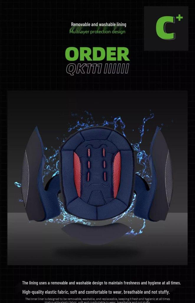 Certified Men's Bluetooth Full-Face Motorcycle Helmet with Trendy Horns for All Seasons.