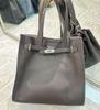 Bolsa Tote Casual Modificada de Couro Bovino de Primeira Camada (S12-52764)