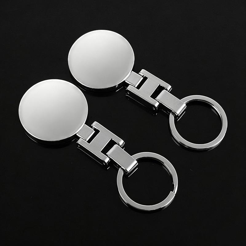 Metal Alloy Car Keychain Key Ring Pendant Gift Accessories For BMW 50th Anniversary 1 3 5 7 Series E83 F16 E70 M Emblem E46 E36