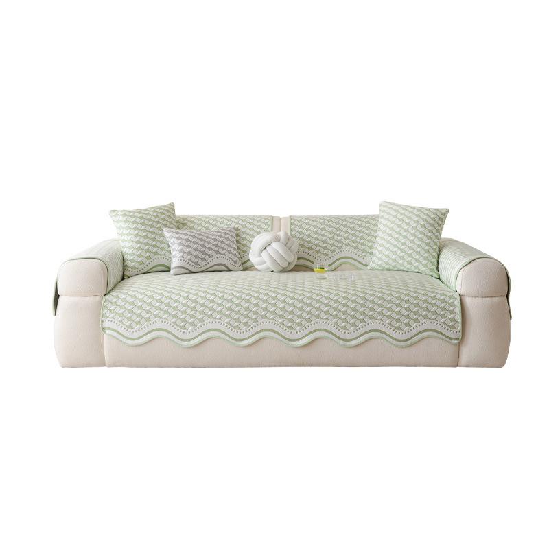 2025 New Special-shaped Irregular Sofa Cushion, Cool In Summer, Ice Silk Fixed, Non-slip and Anti-cat Scratch, Straight Row Seat Cushion