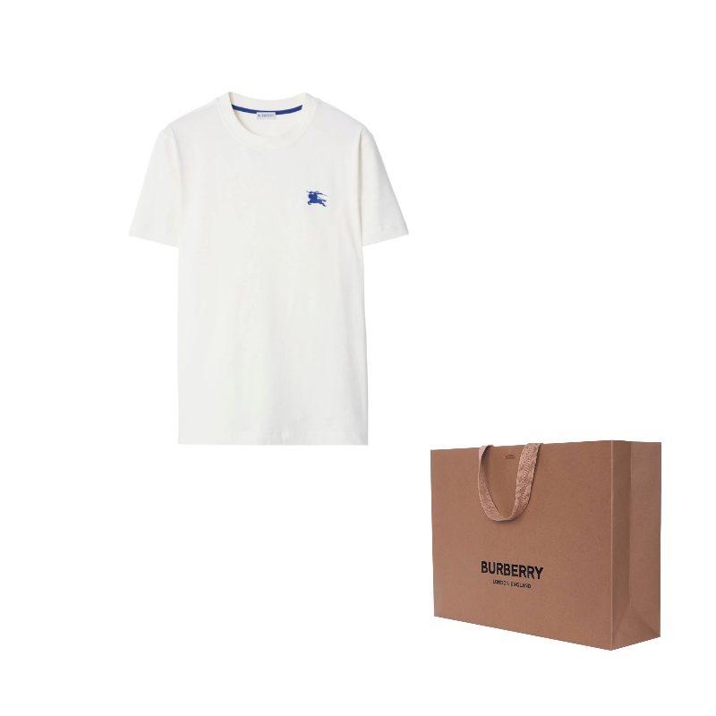 Burberry Ekd Embroidered Crewneck T-Shirt 81217041