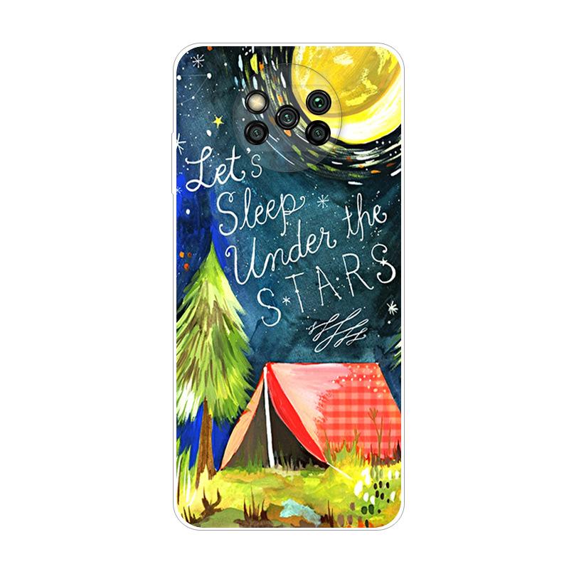 Phone Case For Poco X3 Pro Cover TPU Coque Cool Slim Clear Covers for Xiaomi Poco X3 NFC Case PocX3 X 3 Silicon Funda Cartoon
