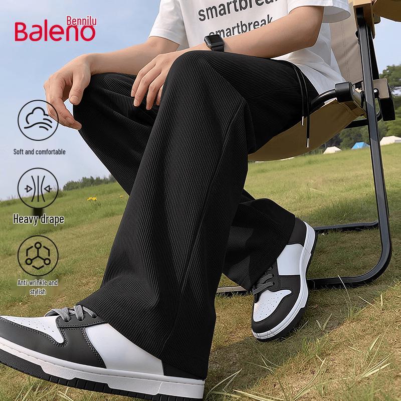 Baleno Men's Straight-Leg Casual Pants