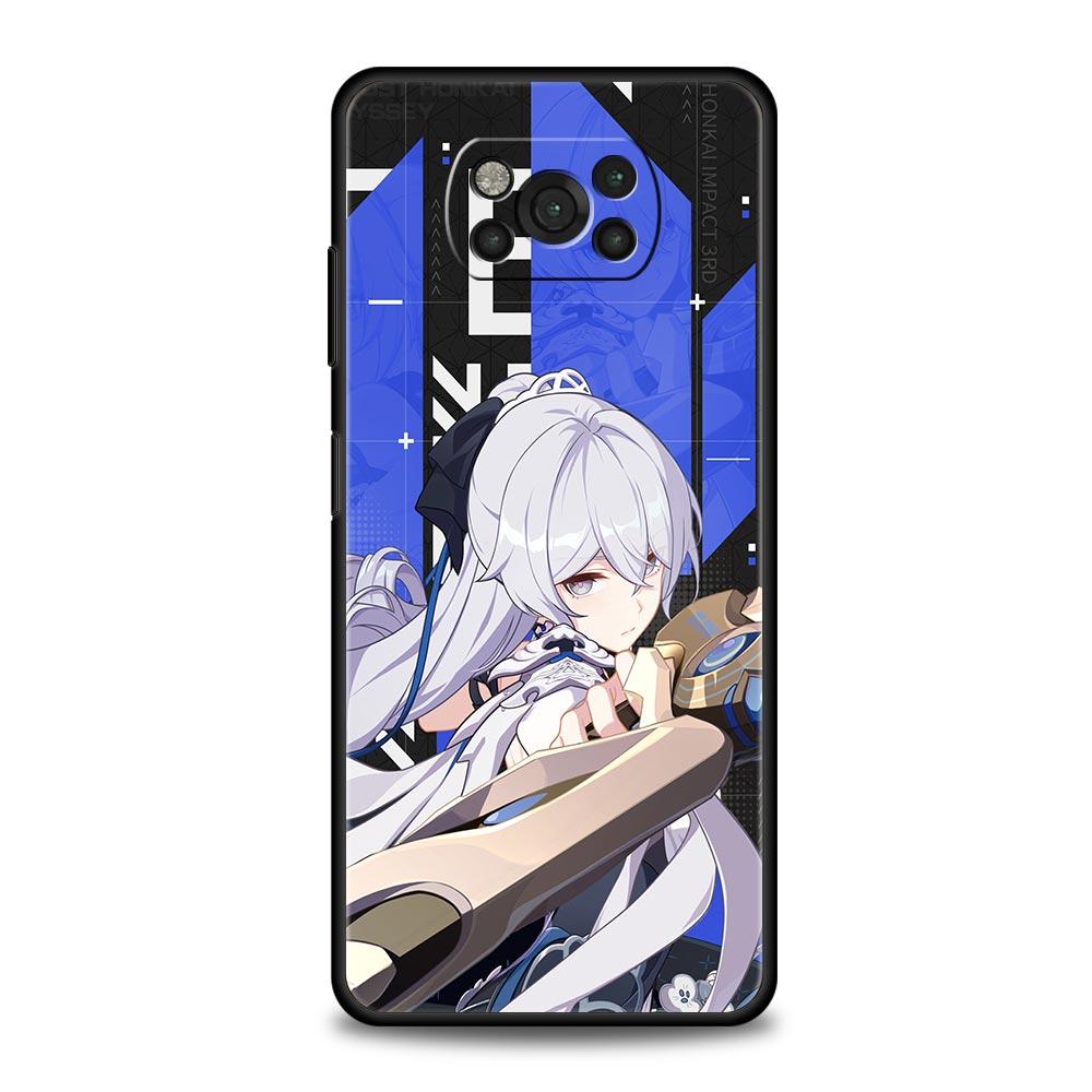 

Чехол для телефона Honkai Impact 3rd Game для Xiaomi Poco X5 Pro Для Poco X4 X3 NFC F5 Pro F4 F3 GT M5 M4 Pro 5G M3 C51 C50 C55 Обложка Poco C50