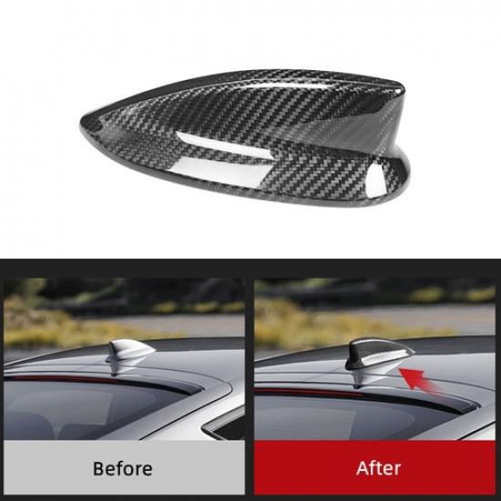 Real Hard Carbon Fiber Car Shark Fin Antenna Cover For Acura Integra -2025