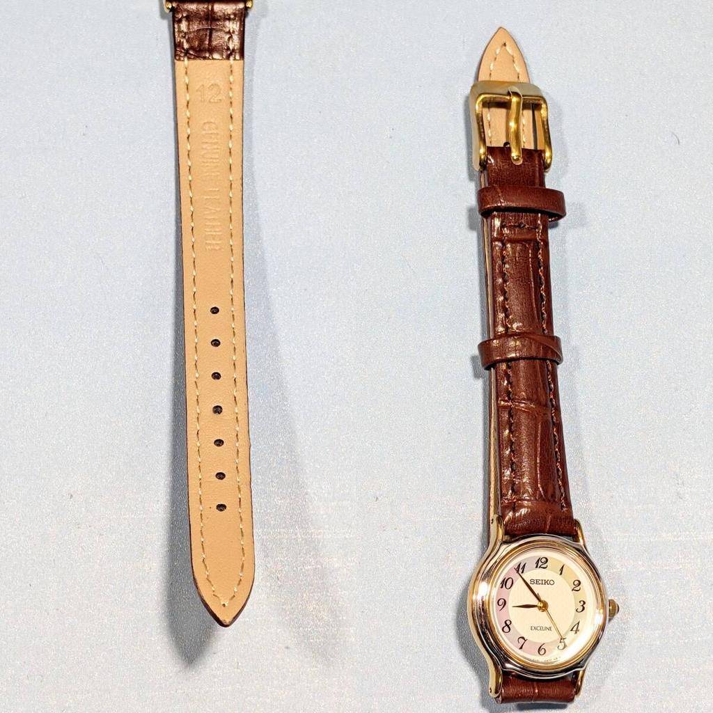 SEIKO Excelline Battery and Strap Working Ladies' Watch, Replaced, Condition, V-26