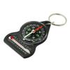 Convenient Compassing Thermometer Temperature Gauge with Keychain Perfect for Outdoor Explorations Reliable Navigation