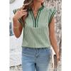 BITCED Camicette e camicie casual con scollo a V a maniche corte alla moda da donna