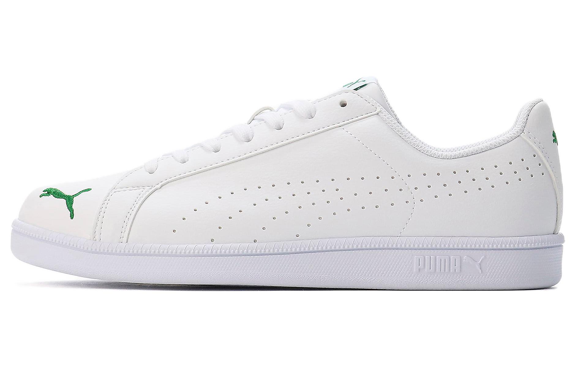 PUMA Smash Cat Purf Fs Sl White Green 387796-02 44