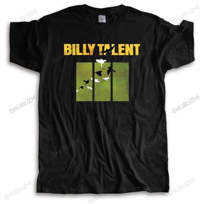 Pánské letní bavlněné tričko New Billy Talent Pánské tričko s bombou Malé Černé Oblečení Značka Ležérní Tričko
