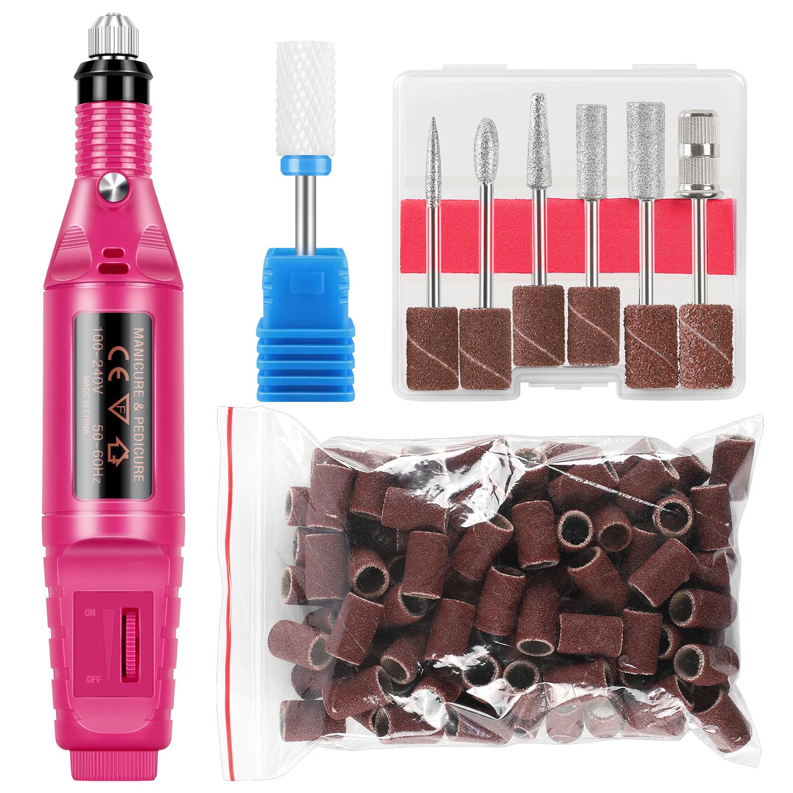 

Электрическая дрель для ногтей и набор сверл для ногтей Машина для снятия гель-лака для ногтей Инструменты для маникюра и педикюра Электрический аппарат Фреза