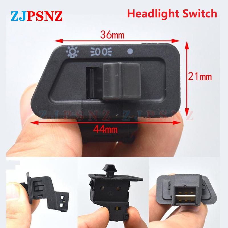 Motorcycle Scooter Switches Button Horn Turn Signal High Low Beam Start Button Simmer Switches Assembly 50cc 100cc 125cc 150cc J