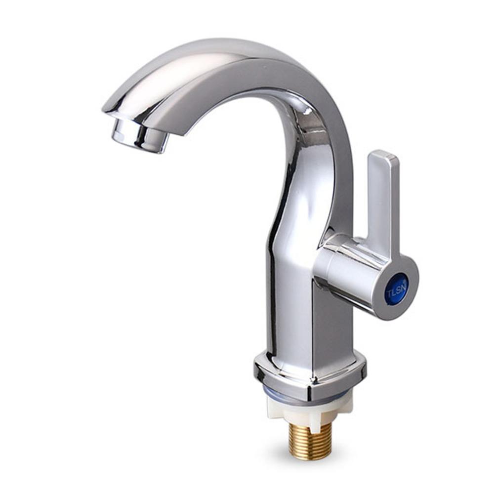 Multifunction Bathroom Basin Faucet Single Cold Deck Mounted Sink Faucet  Kitchen
