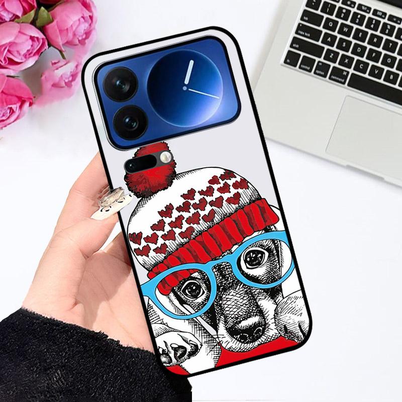 Silikonhülle für Xiaomi 17Pro/17 Pro Max Stoßfeste Handy-Rückseite Niedliche Bemalte Fundas für Xiaomi17 Pro Max Weiche TPU-Schale
