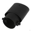 Car Truck Exhaust Tail Tip Black
