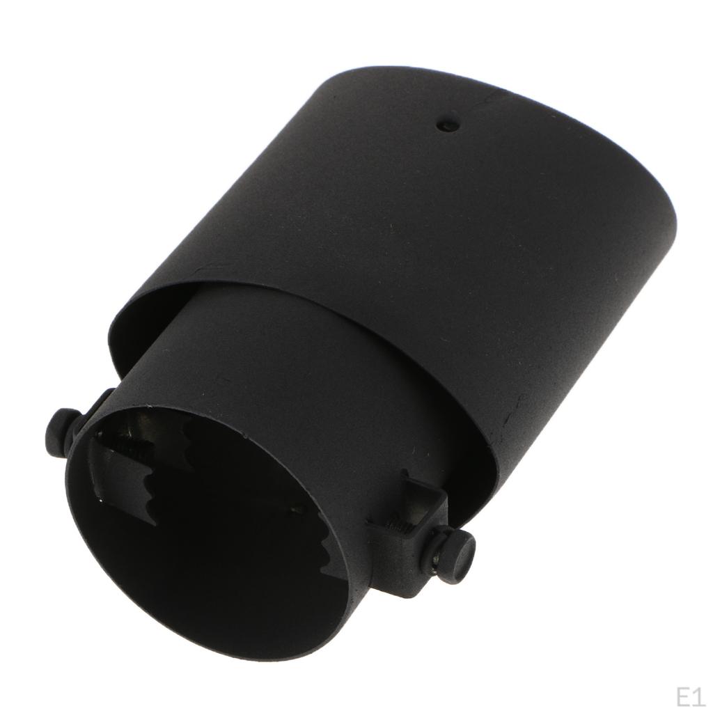 Car Truck Exhaust Tail Tip Black