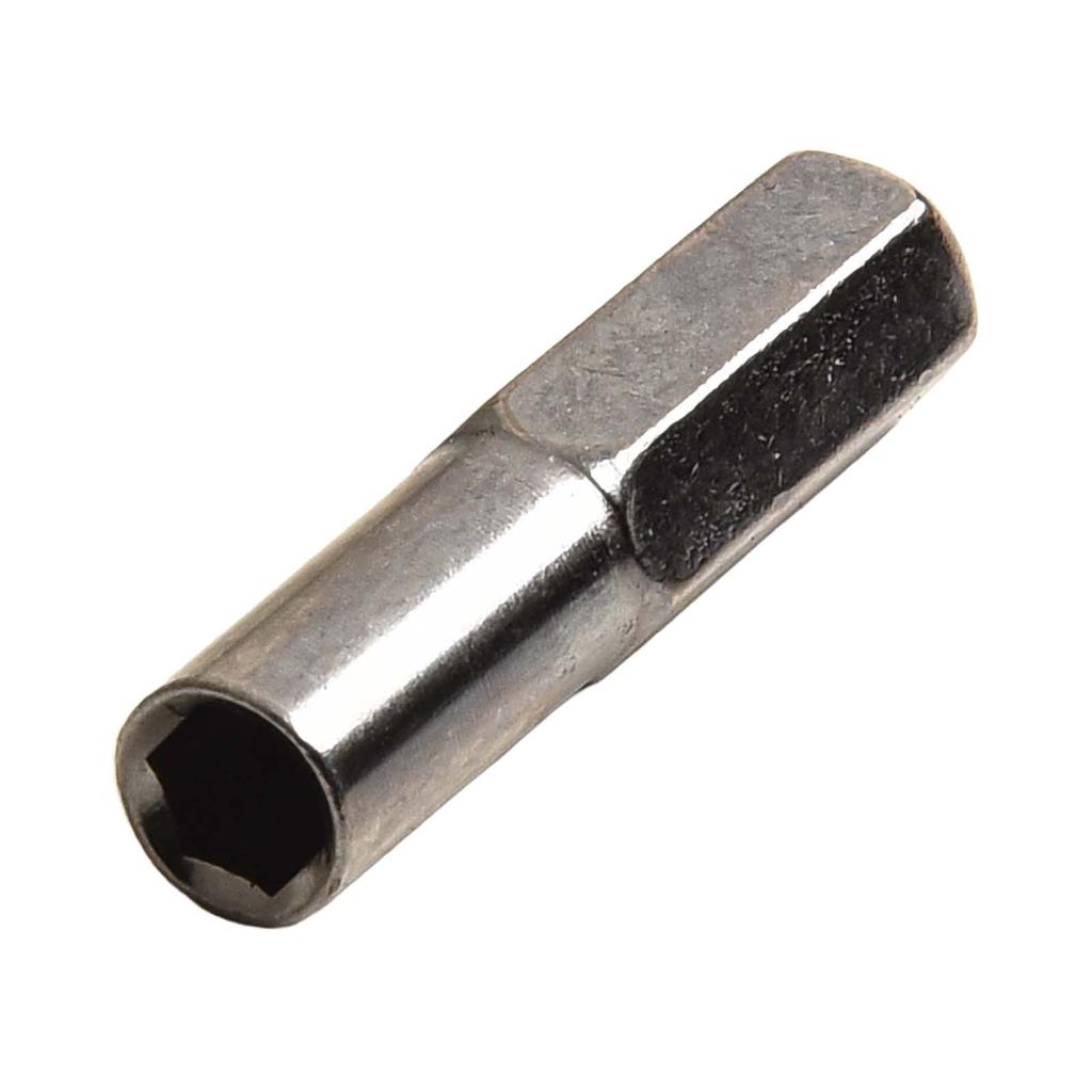 1/2pcs 6.35mm To 4mm Hex Transducer Adapter Socket Magnetic For Screwdriver Drill Bits Repair Mobile Phone Camera Computer