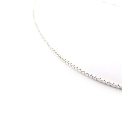 [C7434] - Corrente 'Veneziana' em Prata 40 cm 1,5 mm