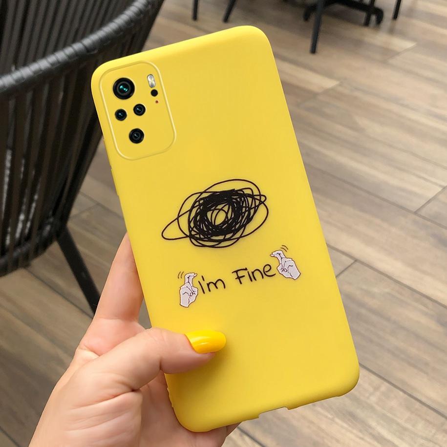 For Xiaomi Redmi Note 10 Case Silicone Soft TPU Cactus Cartoon Cute Cover for Redmi Note10 10 Pro Max Phone Cases Note 10s Coque