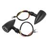 Furulu Motorcycle LED Bullet Blinker Red Brake Turn Signal Tail Light Universal
