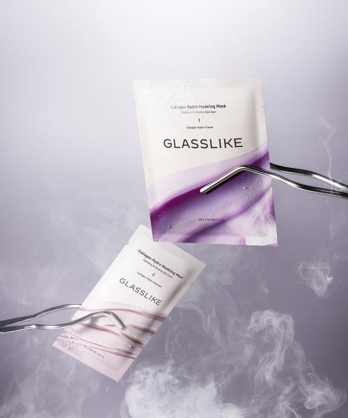 LG Pra.L Glass-like Collagen Modeling Mask 4ea