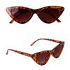 Narrow Frame Sunglasses Tortoiseshell Uv400  Sunglasses  Eye Sunglasses Vintage For Retro Outfits Outdoor Casual
