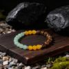 Festive Gifts Tiger Eye Yellow Agate Green Aventurine Beaded Bracelet Natural Fashion Jewelry For Men Women Daily Wear Gift