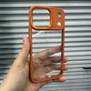New Shockproof Phone Case For For Iphone 17 Air 16 15 14 11 13 12 Pro Max Plus Mini 16E Metal Camera Frame Clear Acrylic Hard Cover