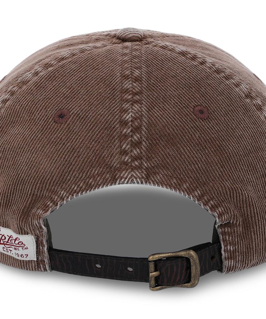 POLO RALPH LAUREN Polo Sportsman Corduroy Cap-Brown