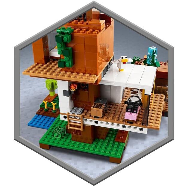 LEGO Minecraft 21174 Moderní dům na stromě