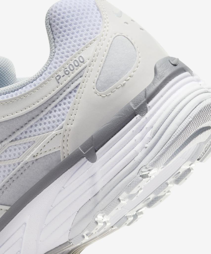 Nike P-6000 W - Metallic Summit White:Pure Platinum:Wolf Grey:White / Fv6603-101