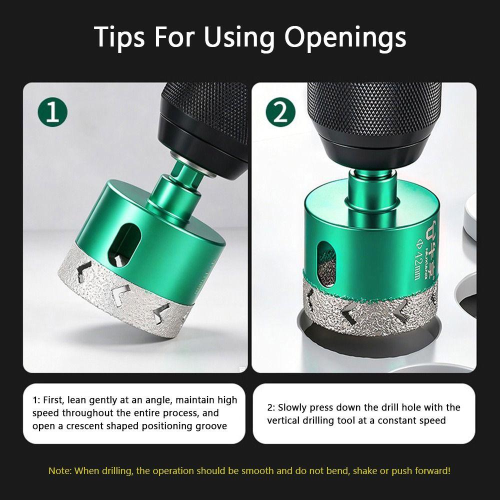 Special Use Ceramic Drill Bit Thickened Body Angle Grinder Hole Saw Tile Hole Saw Ceramic