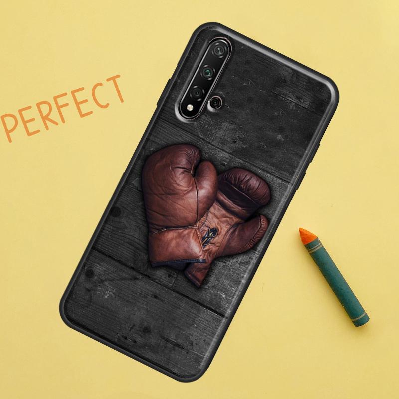 Boxing Art For Huawei Nova 8i 12i 11i 12s Y73 Y72 Y61 Y91 Y90 Y70 Y60 9 10 SE P30 P40 Lite P60 Pro Case