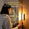 Wireless LED Motion Sensor Night Light with Rechargeable Magnetic Charging Voice Control Home Hallway Wall and Staircase