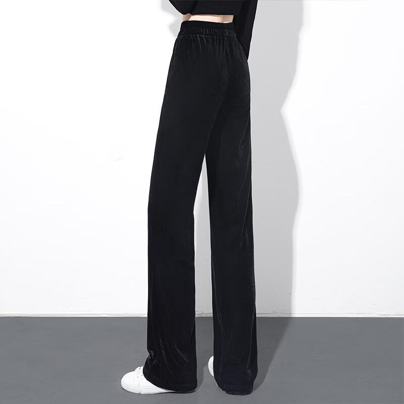 Women's High-Waist Drapey Wide-Leg Casual Pants