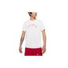 Nike Sportswear Graphic Print Short Sleeve T-Shirt Men Tops White DD1265-100