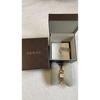 Used [GUCCI] 120 series ladies watch GG pattern pink gold with box