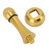 Fishing Reel Balance Rod Anti Collision Aluminum Alloy Weighted Balance Rod Fishing Accessory Gold