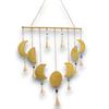 Brass Moon Phase Wind Chimes Indian Handcrafted
