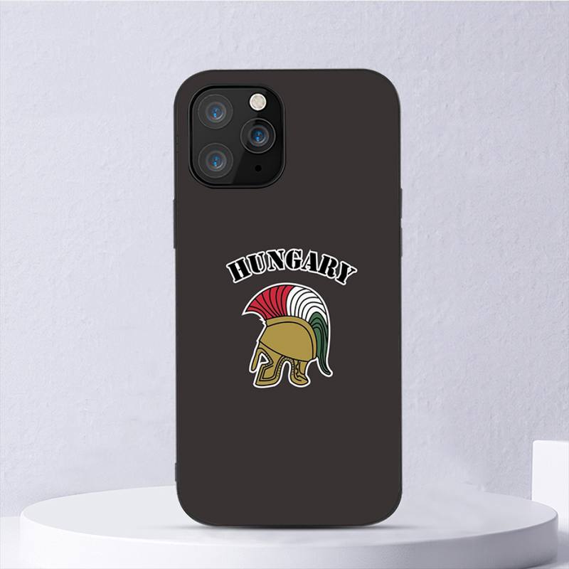 Custodia per telefono con bandiera dell'Ungheria per iPhone 11 12 Mini 13 14 Pro Xs Max X 8 7 6s Plus 5 Se Xr Guscio