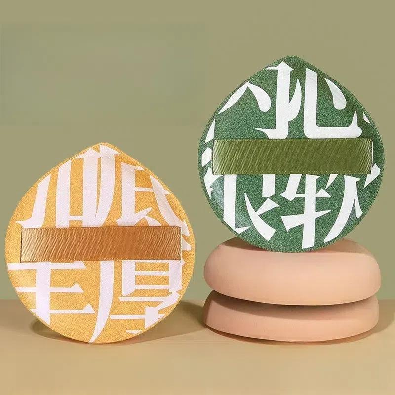 Tropfenförmiger Puderquaste, weicher Make-up-Puff mit Luftpolster, sowohl trocken als auch nass