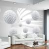 Fototapet modern, simplu, 3d, geometrie sferică, tapet de perete pentru cameră de zi, fundal de birou