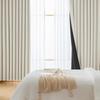 AIFY Curtain Set of 4, Light Blackout (Level 1), Lined, Blackout, Heat Insulation, Soundproofing, Cold Protection, Cuts Out Cold Air, Energy Saving, H