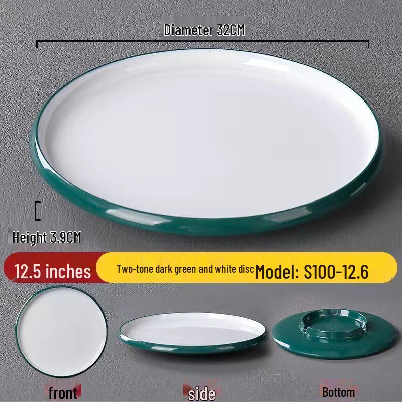 Jijun Commercial Melamine Dinner Plates